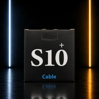 کابل شارژ و انتقال داده Type-C مدل S10+ با قابلیت Fast Charge توان 15 وات