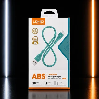 کابل شارژ و انتقال داده Type-C الدینیو LDNIO LS611 توان 25 وات طول 1 متر
